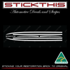 Holden HG 350 Coupe Monaro GTS - Side Winder Stripe Kit (Paint Mask) 1970-71