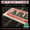 ARB Domed Decal 94mm x 45mm