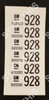 Wire Harness Label - VL Main Body 92030928