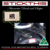 VB VC VH VK 4 Blade Radiator Fan Shroud Picking Label "HR"