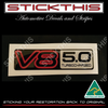 VN V8 5.0 Turbocharged
