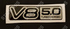VP Guard Boot Badge V8 5.0 Turbocharged