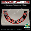 Air Cleaner Decal Red Bottom - UC VC VH VK - Starfire 4 (1.9L)