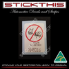 Power Steering Warning Label 7840016 VH VK V8 Police and VL V8