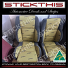 VS GTS-R - Cloth Seat Door Trim Material Interior GTSR grey HSV GTS Yellow Stitch Patern Reproduction Taxi Yellow VR Commodore Tri Spoke Carby Spoiler Wing 