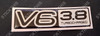 VP Guard Boot Badge V6 3.8 Turbocharged