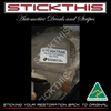 Hydratrak Differential Label Decal - Early VR