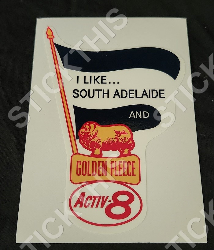 Golden Fleece Activ8, Football SANFL I Like South Adelaide Sticker