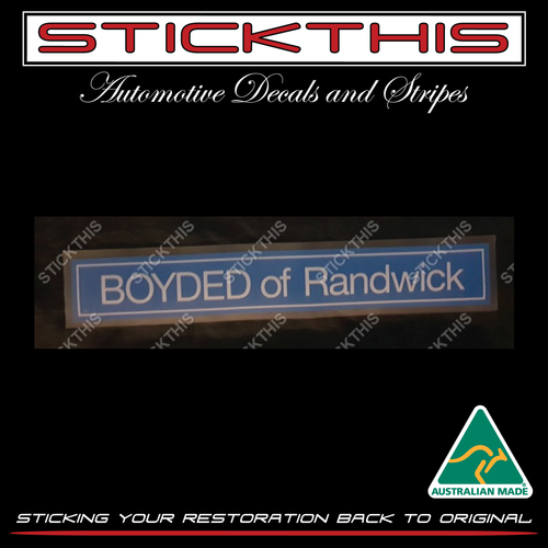 Boyded Of Randwick - NSW