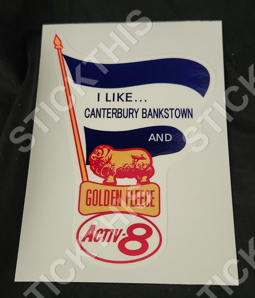Golden Fleece Activ8, Rugby NRL - I Like Canterbury Bankstown