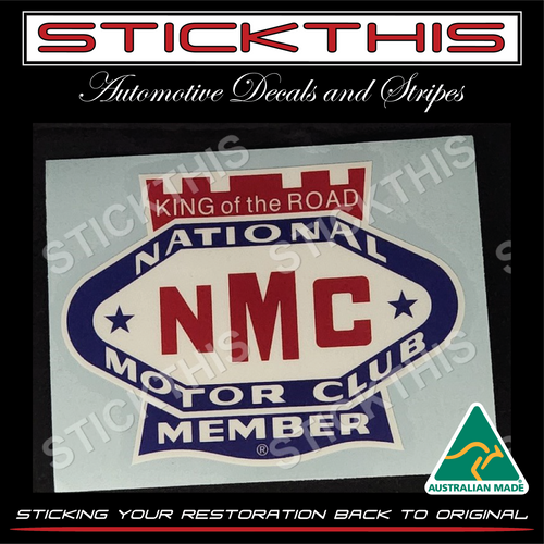 NMC Motor Club Member - King of the Road