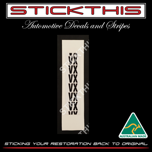 Picking Label VX - VL Speedo Cable LF1/ML4 & LW5/MS1 Late (Aug ’86 onwards)
