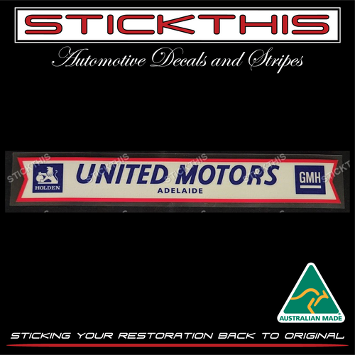 United Motors 70s Adelaide SA