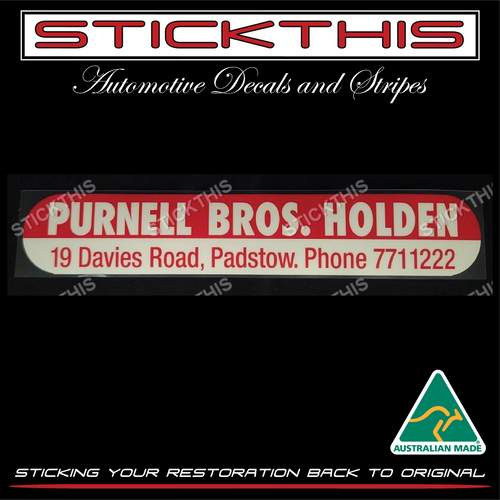 Purnell Bros Holden Padstow NSW