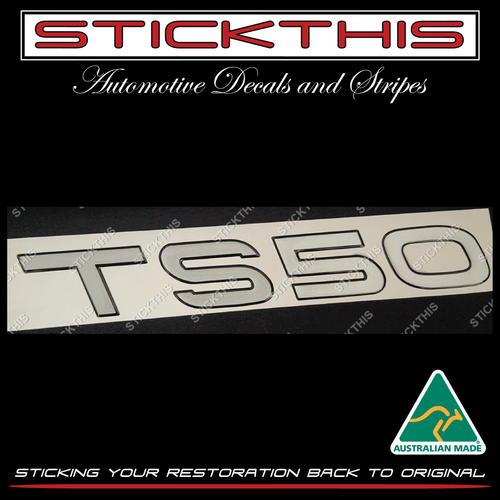 Ford Tickford AU T2 TS50 R/H Side Skirt Badge