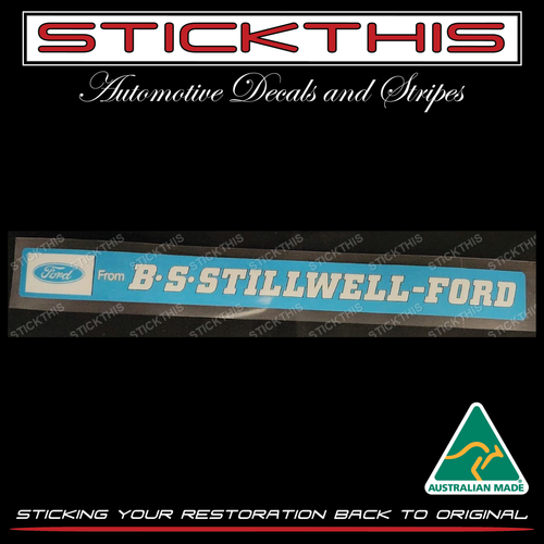 B S Stillwell Ford (Light Blue) SA