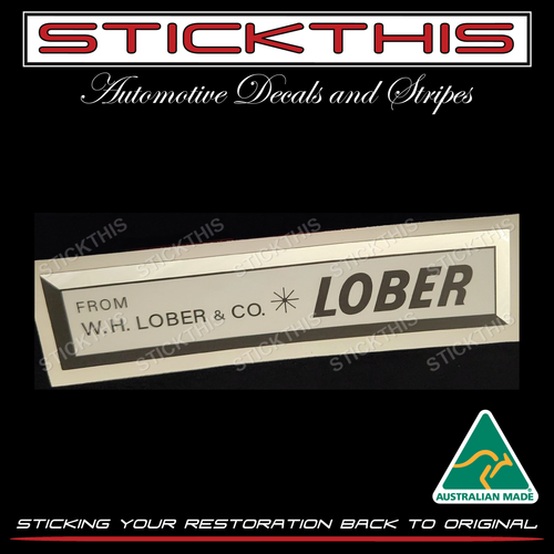 W H Lober and Co NSW