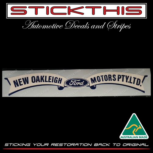 New Oakleigh Motors Ford VIC