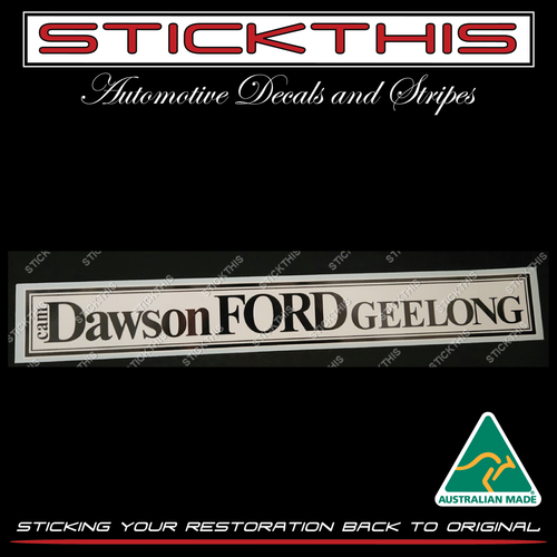 Cam Dawson Ford Geelong VIC