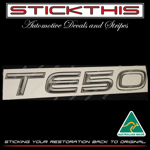 Ford Tickford AU T3 TE50 L/H Side Skirt Badge