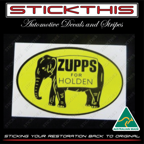 Zupps for Holden - QLD