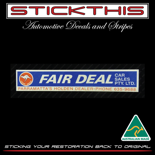 Fair Deal Car Sales Pty Ltd - Parramatta NSW