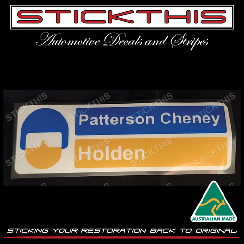 Patterson Cheney VIC