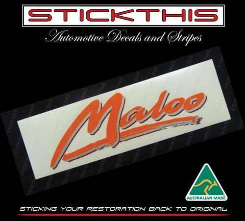 Maloo Body Guard or Tailgate Decal, HSV VS Series III (3)