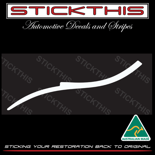 Rear Door Pillar Paint Protector Strips (1 Pair), VN - VS
