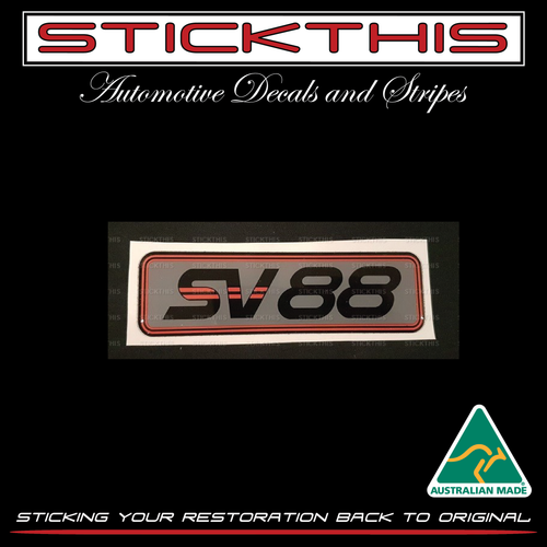 SV88 Grille Badge, VL