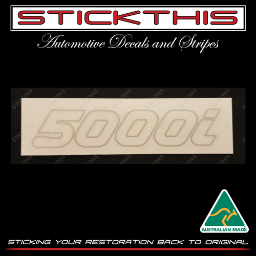 5000i Boot Decal VP VQ