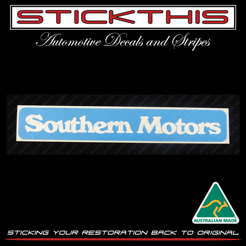 Southern Motors White, Blue