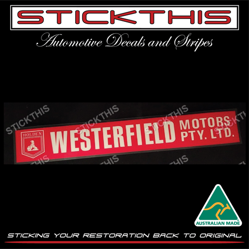 Westerfield Motors VIC