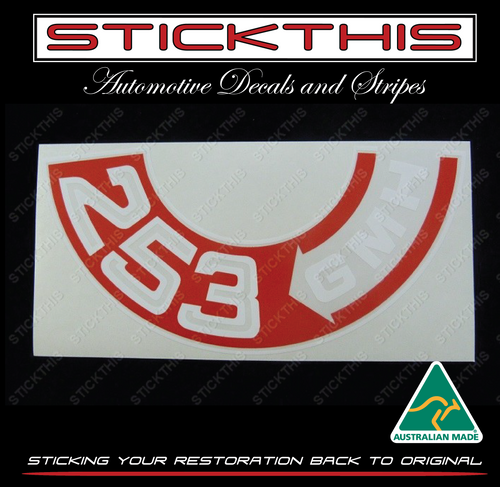 Air Cleaner Decal - HQ 253