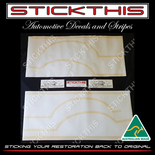 TC Gemini Sandpiper Stripe and Decal Kit