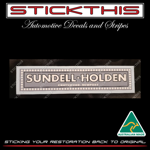 Sundell Holden Chatswood Newport NSW
