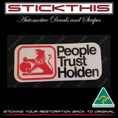 People Trust Holden - Late 1970's and 1980's