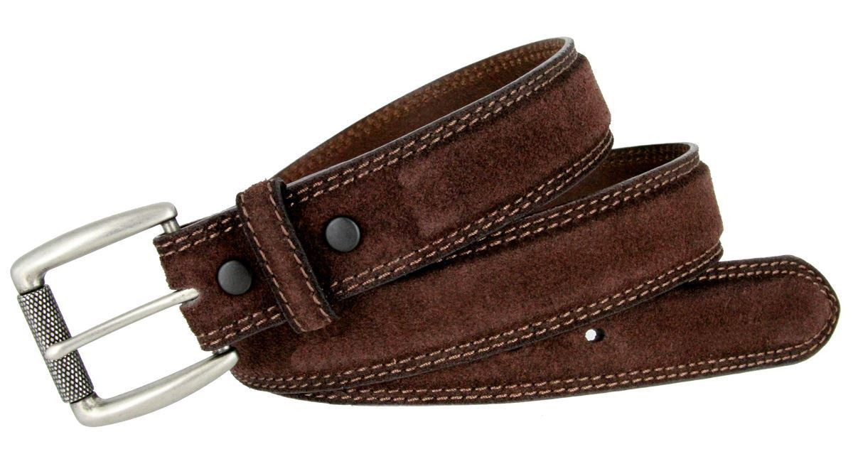 Genuine Suede Leather Belt with Roller Buckle for Jeans s7-1471414_lifestyle?$rl_4x5_zoom$ main image 2