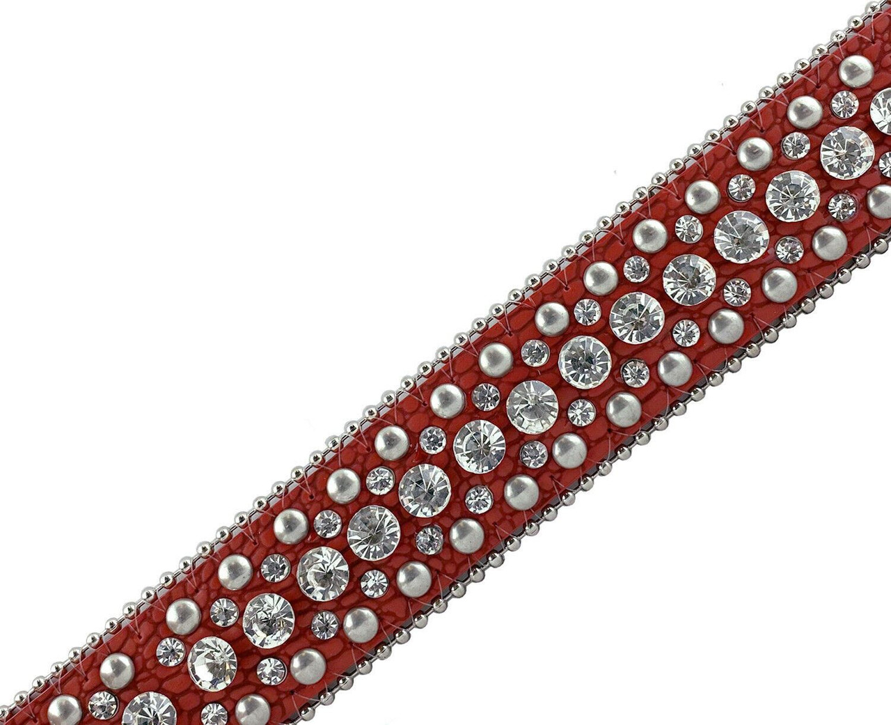 50127 Rhinestone Belt Fashion Western Bling Crystal Genuine