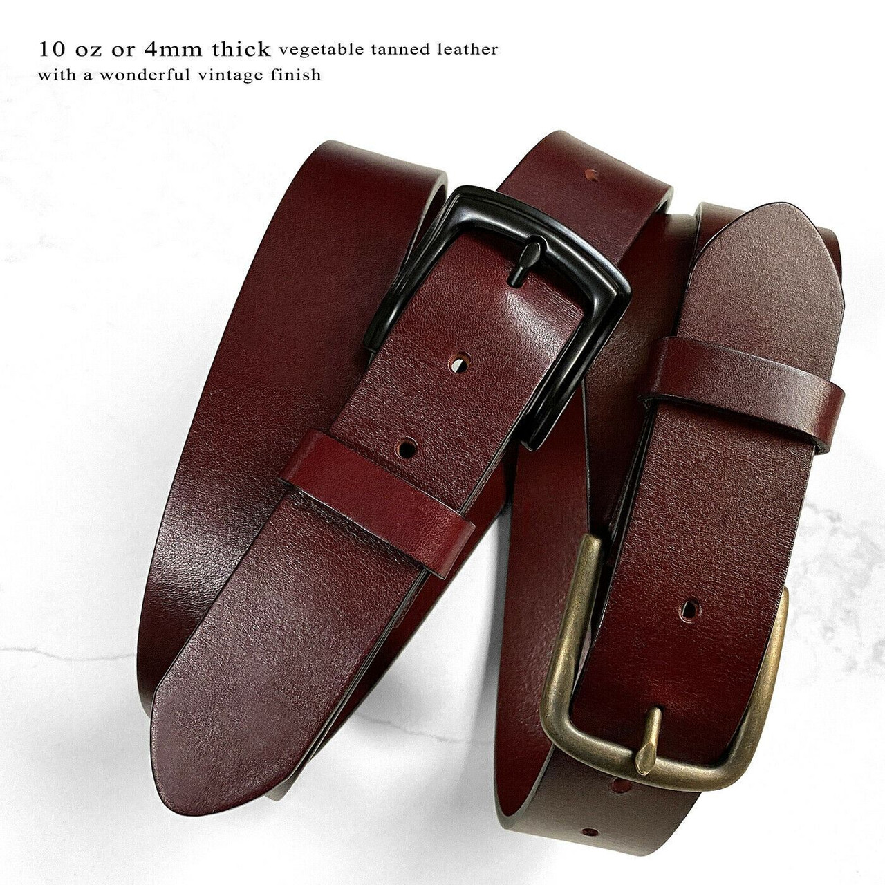 ベルト Ac Belt - Courreges - Leather - Burgundy AC GRAINED LEATHER BELT 25MM - courrèges