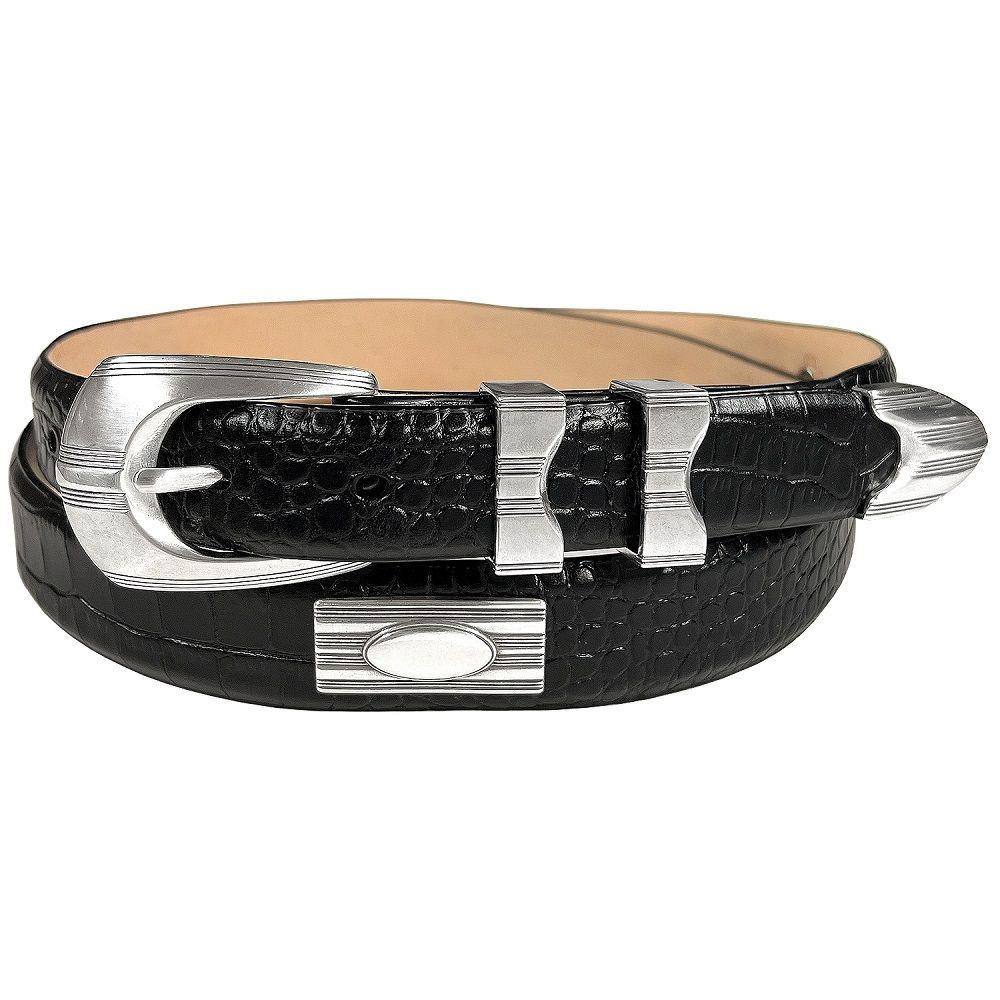 3079 Genuine Full-Grain Cowhide Leather Designer Dress Golf Conchos Belt 1 1 8 30mm Wide