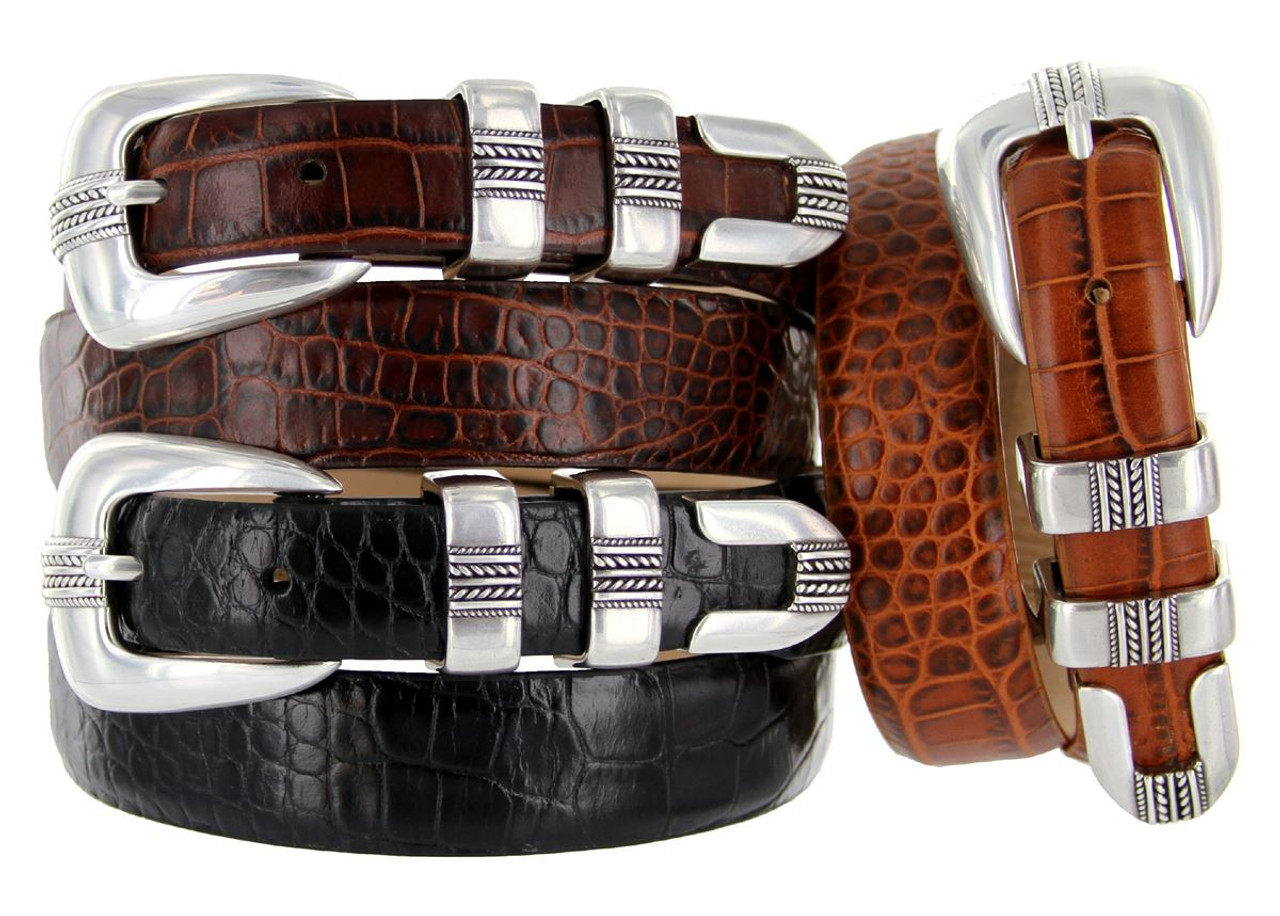 Men's Designer Leather Belts Collection