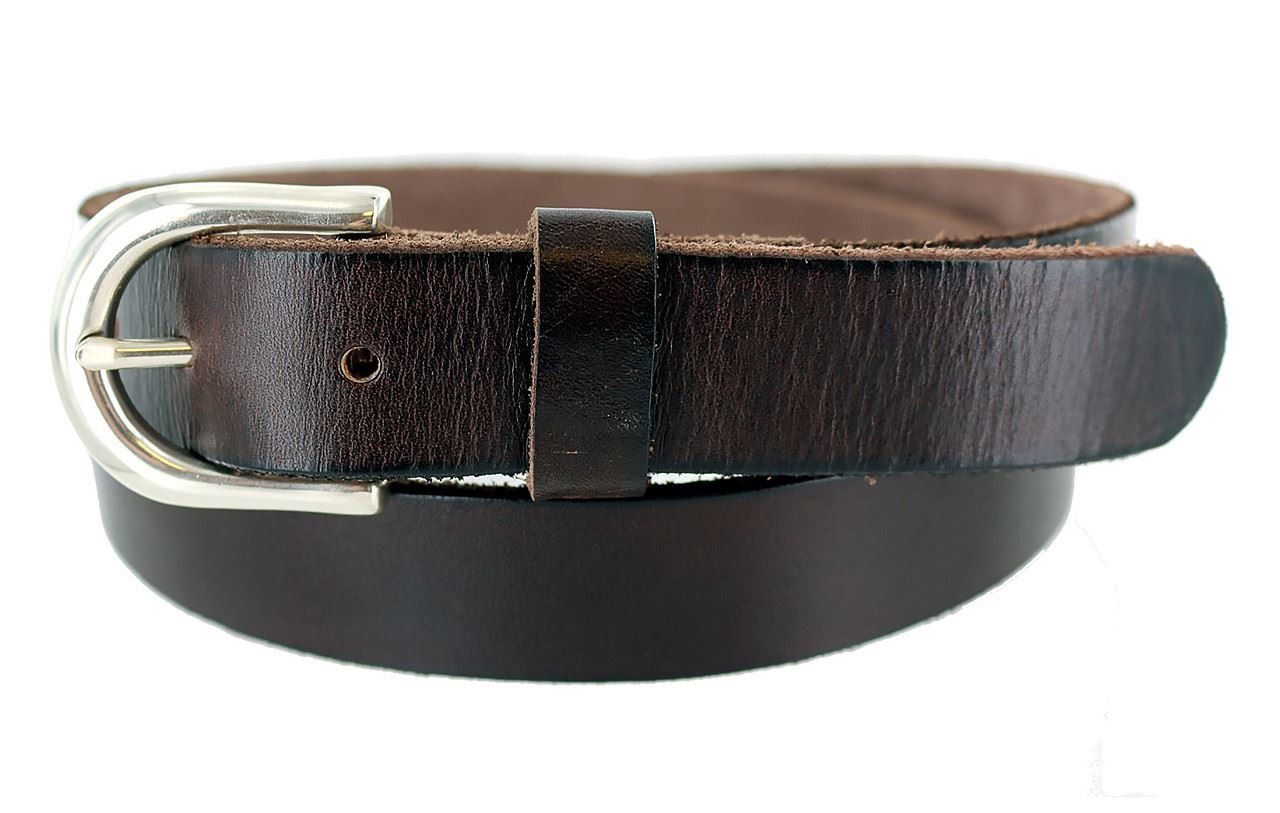 Classic Leather Dress Belt | Vegetable-Tanned Full Grain Leather 34 / Black