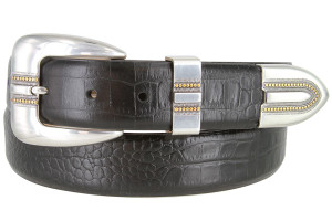 3509 Designer Genuine Full-Grain Cowhide Leather Dress Belt 1-3/8"(35mm) Wide 3509 Designer Genuine Full-Grain Cowhide Leather Dress Belt 1-3/8"(35mm) Wide