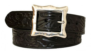 3585 Western Floral Full Grain Embossed Casual Belt 1-1/2"(38mm) Wide 3585 Western Floral Full Grain Embossed Casual Belt 1-1/2"(38mm) Wide