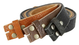 5007 Made in U.S.A Replacement THICK Belt Strap 100%  Full Grain BULL HIDE Leather Belt Strap 1-1/2"(38mm) Wide