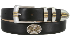 2530 Gold Vintage Tennis Racquet Genuine Full-Grain Cowhide Leather Designer Dress Belt 1-1/8"(30mm) Wide 2530 Gold Vintage Tennis Racquet Genuine Full-Grain Cowhide Leather Designer Dress Belt 1-1/8"(30mm) Wide