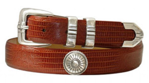 4536 Desert Genuine Full-Grain Cowhide Leather Designer Dress Belt 1-1/8"(30mm) Wide