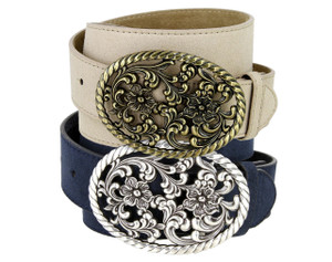 2413 Women's Casual Suede Leather Belt 1-1/2"(38mm) Wide 2413 Women's Casual Suede Leather Belt 1-1/2"(38mm) Wide