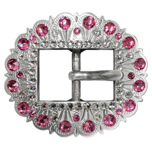 Rhinestone Antique Silver Bridle Headstall Center Bar Buckle Fits 3/4"(19mm) Strap (Rose-Crystal) Rhinestone Antique Silver Bridle Headstall Center Bar Buckle Fits 3/4"(19mm) Strap (Rose-Crystal)